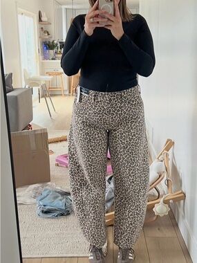 Abercrombie and fitch barrel jeans